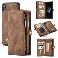 CaseMe Detachable 2 in 1 Magnet Wallet Cases for iPhone & Samsung
