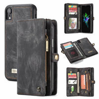 CaseMe Detachable 2 in 1 Magnet Wallet Cases for iPhone & Samsung