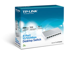TP-LINK  8-PORT FAST ETHERNET Desktop Switch