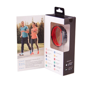 LASER ACTIVITY FITNESS TRACKER WITH HR COMES WITH TWO BANDS
